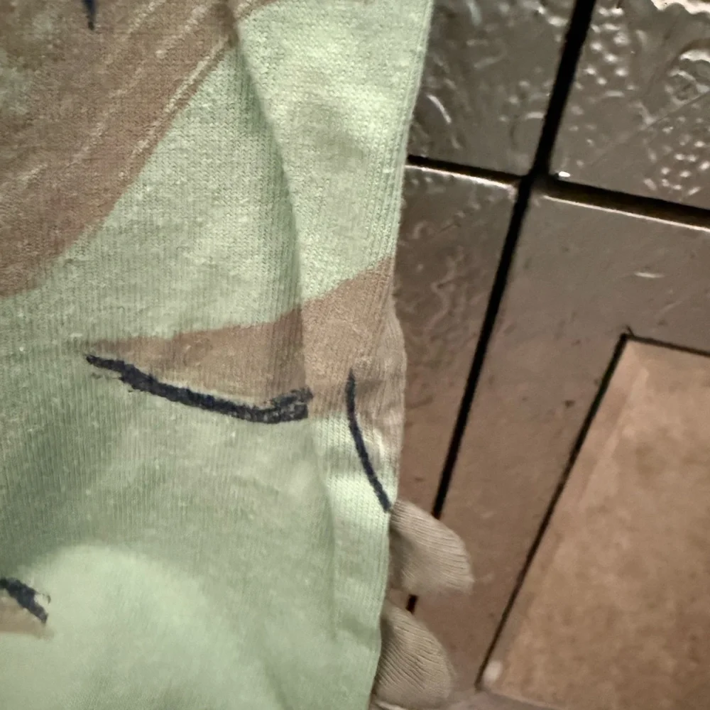 Carter's Light Green Baby Tee with Subtle Print